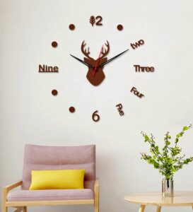 deer-face-designer-wall-clock-by-wallmantra-deer-face-designer-wall-clock-by-wallmantra-2v4imp (1)